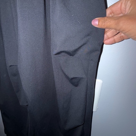 HALARA Women's Black Wide-Leg Trousers - Picture 4 of 11